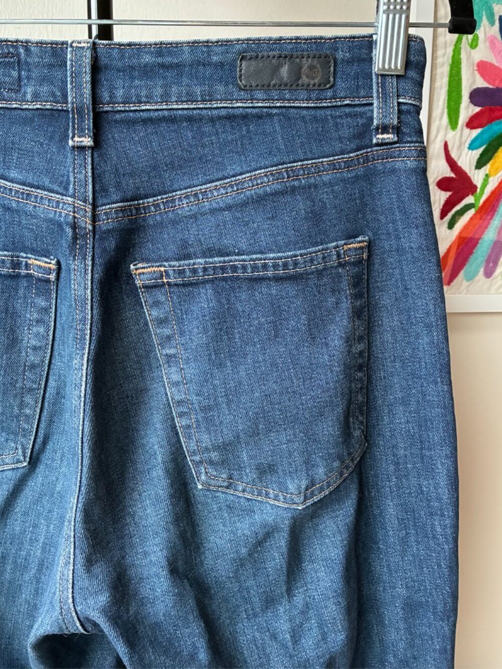 AG Adriano Goldschmied Alexxis Boot - High-Rise Vintage Fit Jeans - Size 27 - Picture 10 of 12